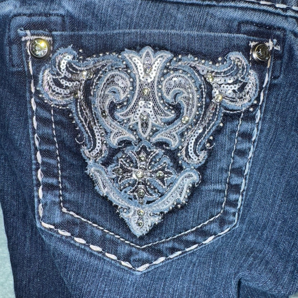 Women's Miss Me Skinny Jeans Size 27 Blue - Picture 8 of 8